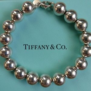 Tiffany Sterling Silver Bead Bracelet